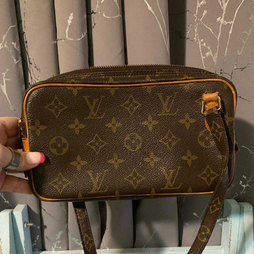 Louis Vuitton vintage Monogram Pochette Marly Bandouliere - Picture 11 of 16